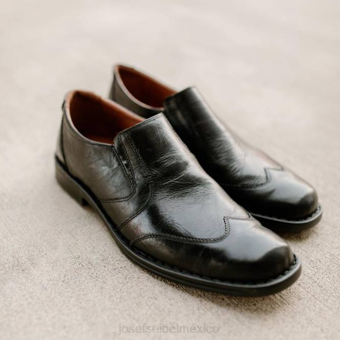 douglas deslizar el pie dentro de los zapatos hombres Josef Seibel VLLJ313 negro
