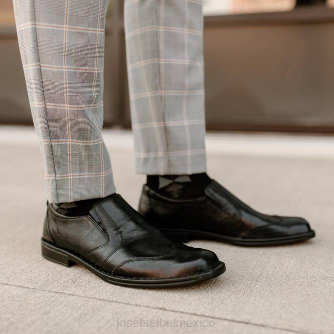 douglas deslizar el pie dentro de los zapatos hombres Josef Seibel VLLJ313 negro