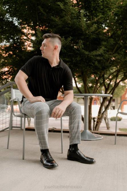 douglas deslizar el pie dentro de los zapatos hombres Josef Seibel VLLJ313 negro