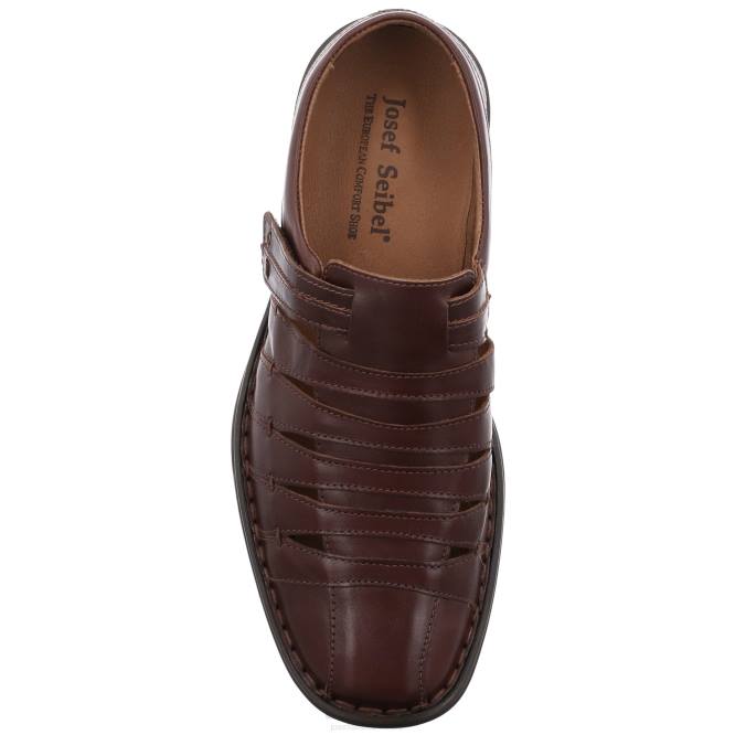 steven deslizar el pie dentro de los zapatos hombres Josef Seibel VLLJ310 marón