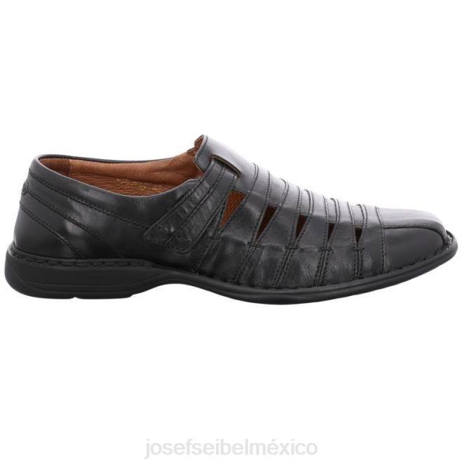 steven deslizar el pie dentro de los zapatos hombres Josef Seibel VLLJ311 negro