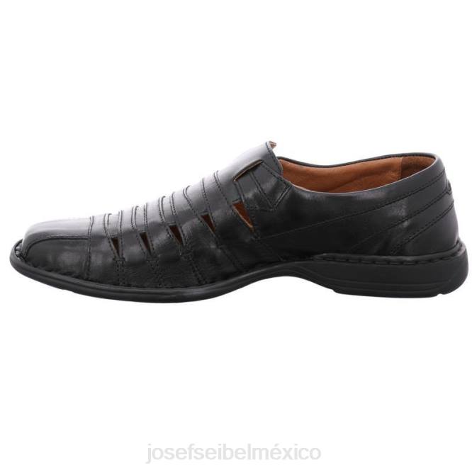 steven deslizar el pie dentro de los zapatos hombres Josef Seibel VLLJ311 negro