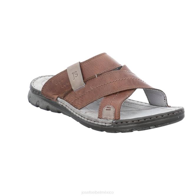 Juan 04 sandalias hombres Josef Seibel VLLJ372 castaña