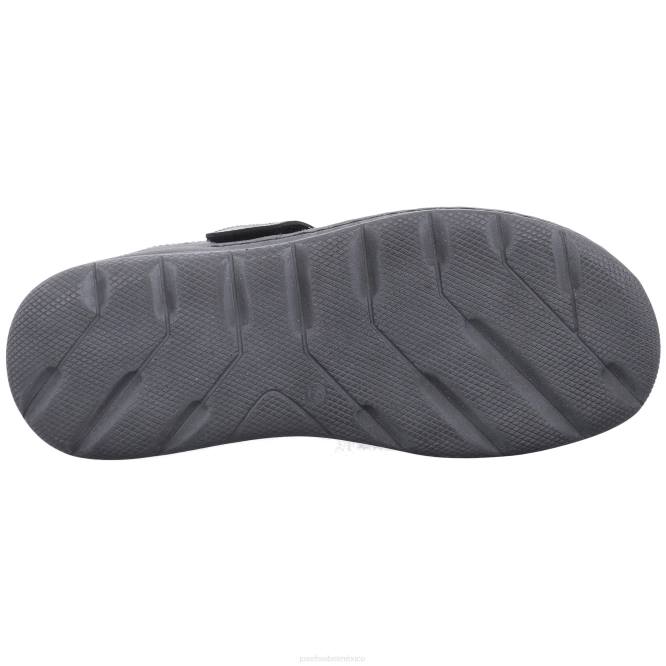inconformista 01 sandalias hombres Josef Seibel VLLJ341 negro