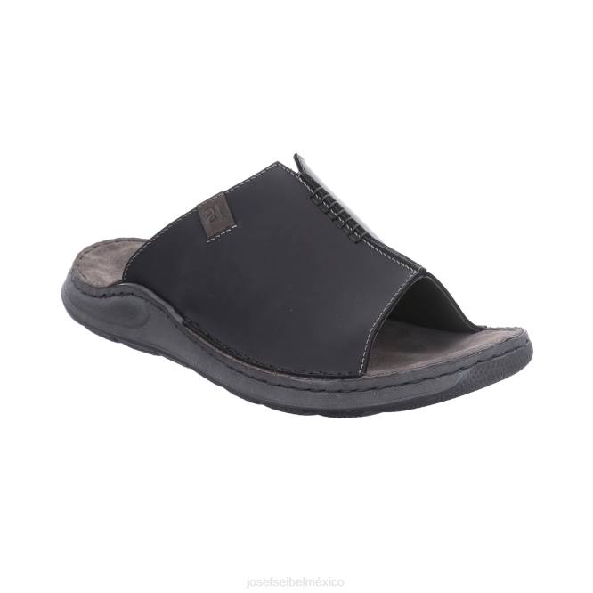inconformista 03 sandalias hombres Josef Seibel VLLJ369 negro