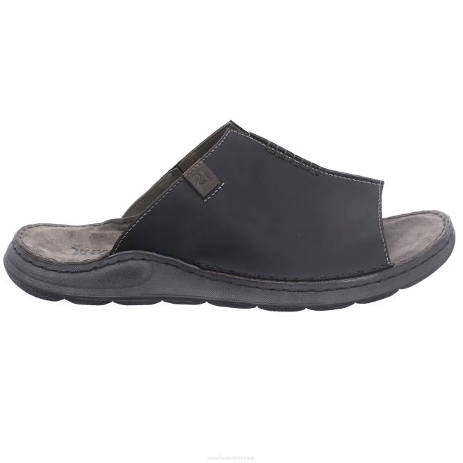 inconformista 03 sandalias hombres Josef Seibel VLLJ369 negro