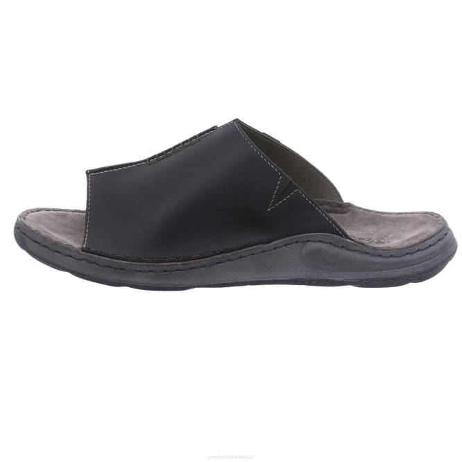 inconformista 03 sandalias hombres Josef Seibel VLLJ369 negro