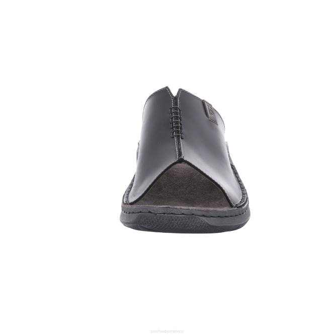 inconformista 03 sandalias hombres Josef Seibel VLLJ369 negro