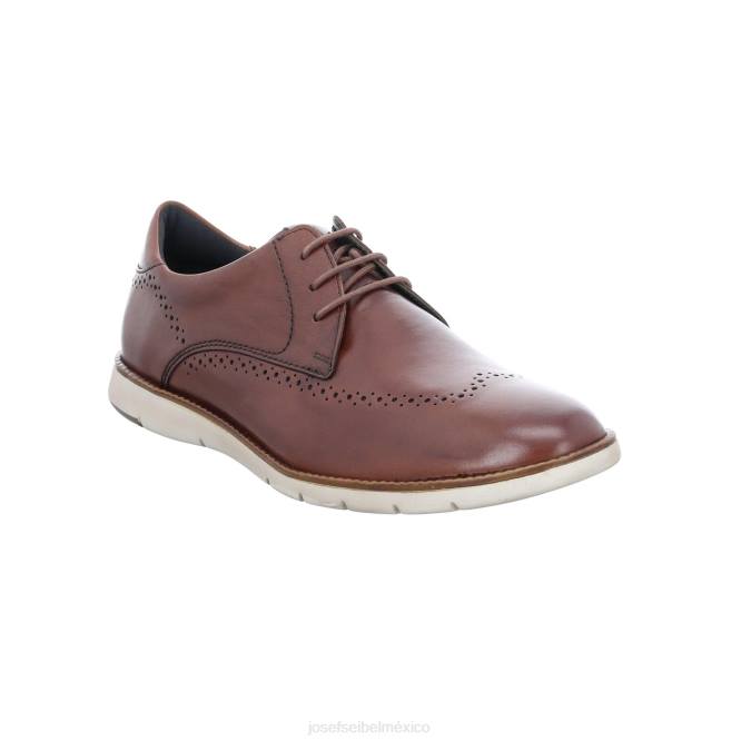 33 zapatos con cordones hombres Josef Seibel VLLJ281 coñac