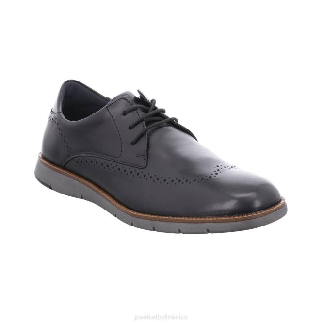 33 zapatos con cordones hombres Josef Seibel VLLJ282 negro