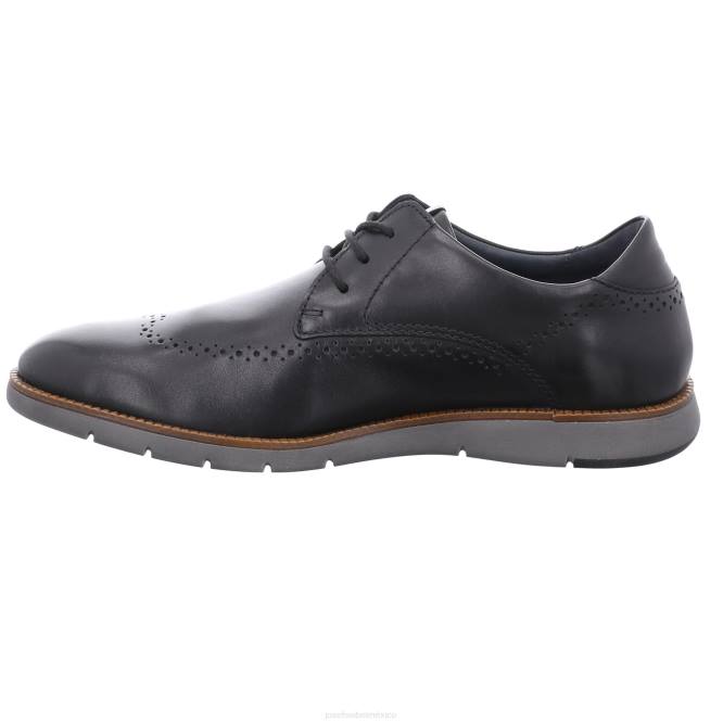 33 zapatos con cordones hombres Josef Seibel VLLJ282 negro