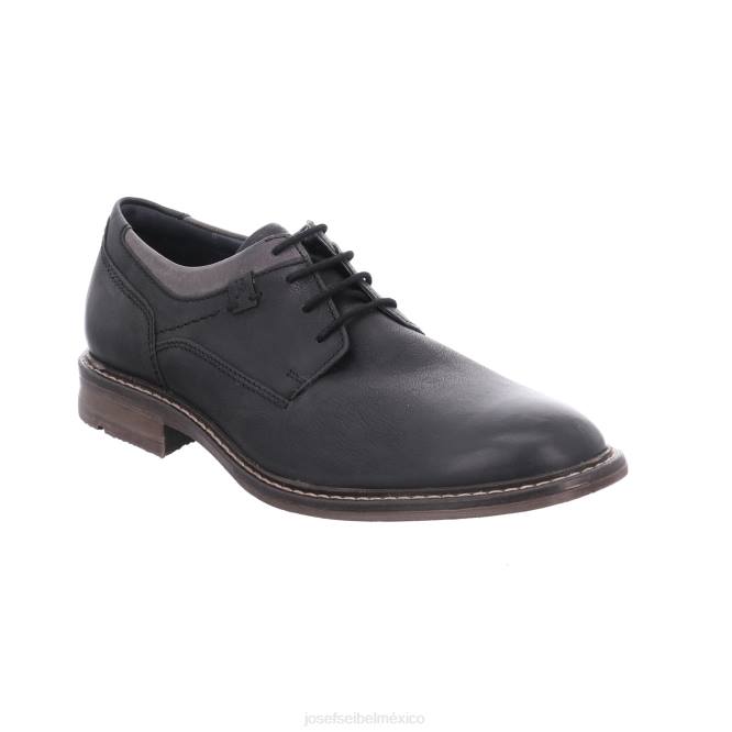 conde 05 zapatos con cordones hombres Josef Seibel VLLJ284 negro