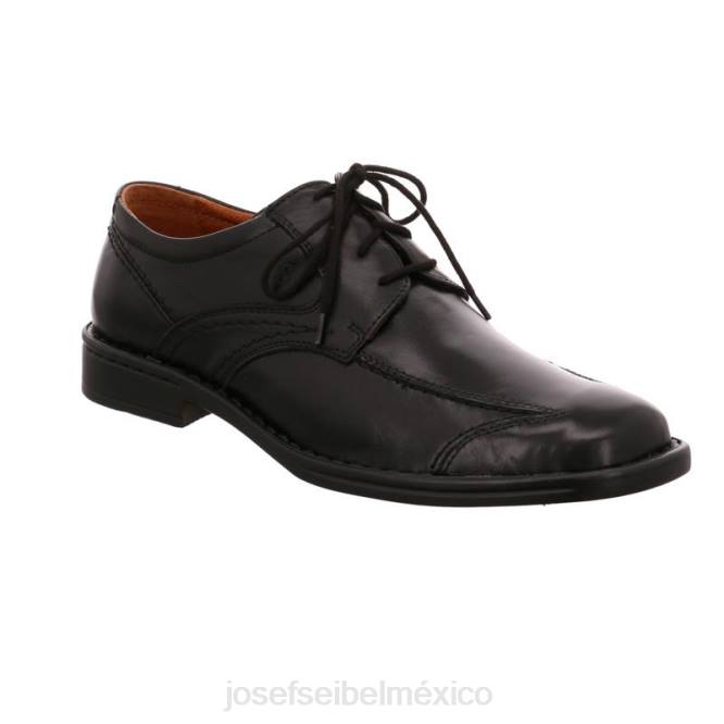 douglas 05 zapatos con cordones hombres Josef Seibel VLLJ314 negro
