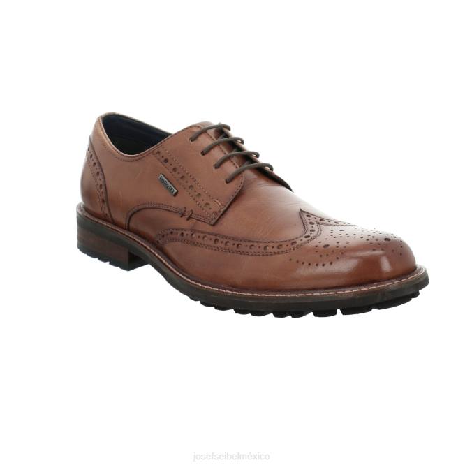 jaspe 53 zapatos con cordones hombres Josef Seibel VLLJ323 coñac