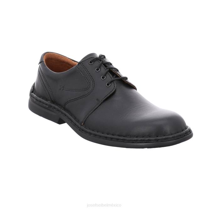 walt zapatos con cordones hombres Josef Seibel VLLJ290 negro