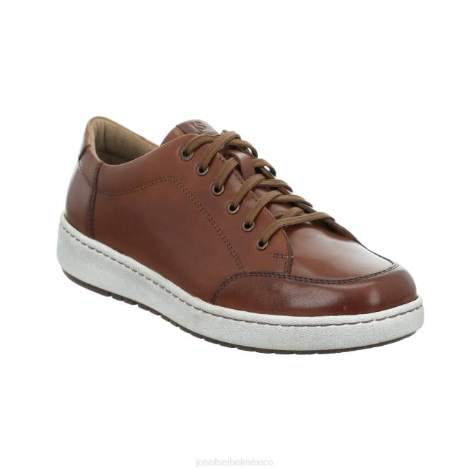 David 03 zapatos de gimnasia hombres Josef Seibel VLLJ296 coñac