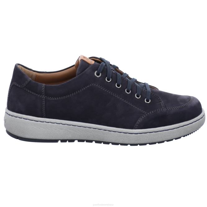 David 03 zapatos de gimnasia hombres Josef Seibel VLLJ297 índigo