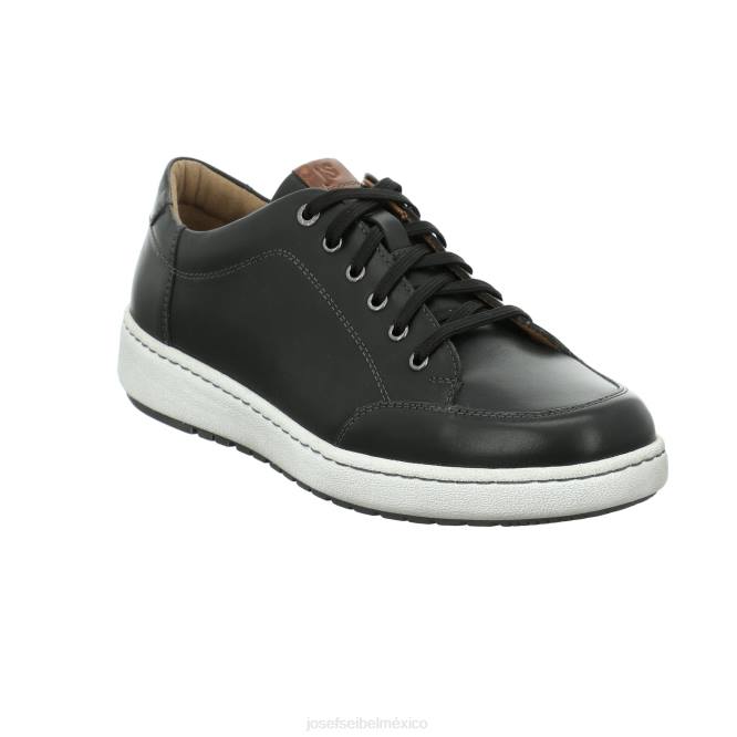 David 03 zapatos de gimnasia hombres Josef Seibel VLLJ299 negro