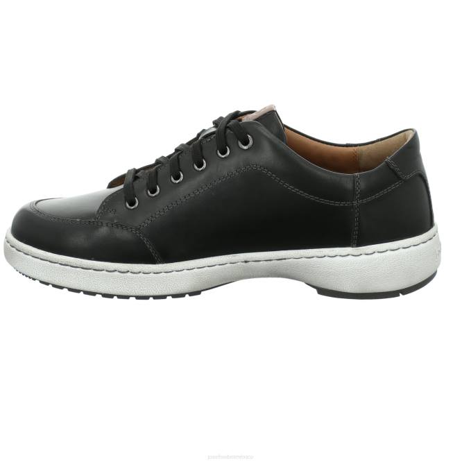 David 03 zapatos de gimnasia hombres Josef Seibel VLLJ299 negro