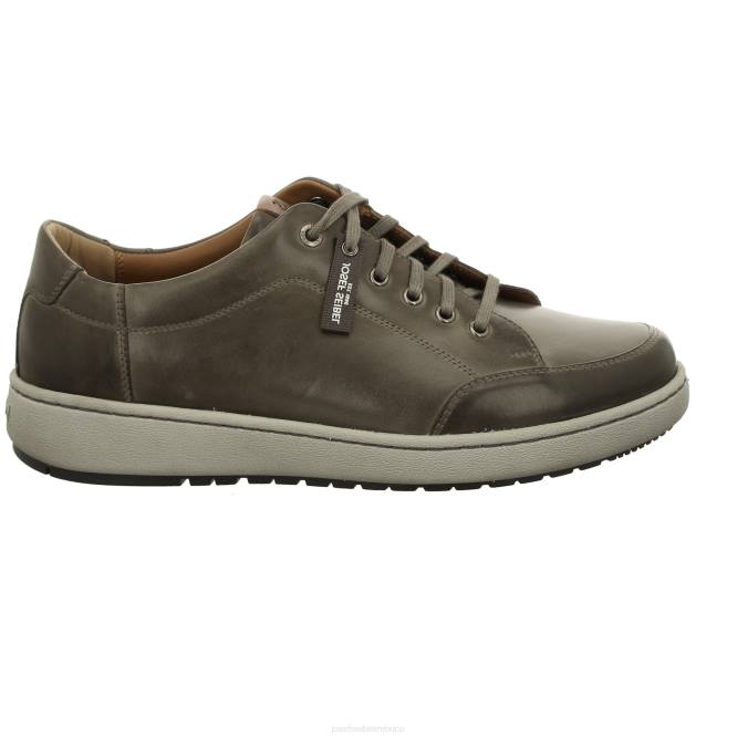 David 03 zapatos de gimnasia hombres Josef Seibel VLLJ302 gris