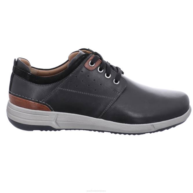 Enrique 13 zapatos de gimnasia hombres Josef Seibel VLLJ304 negro