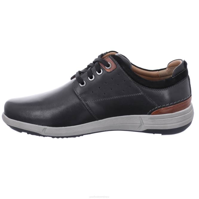 Enrique 13 zapatos de gimnasia hombres Josef Seibel VLLJ304 negro