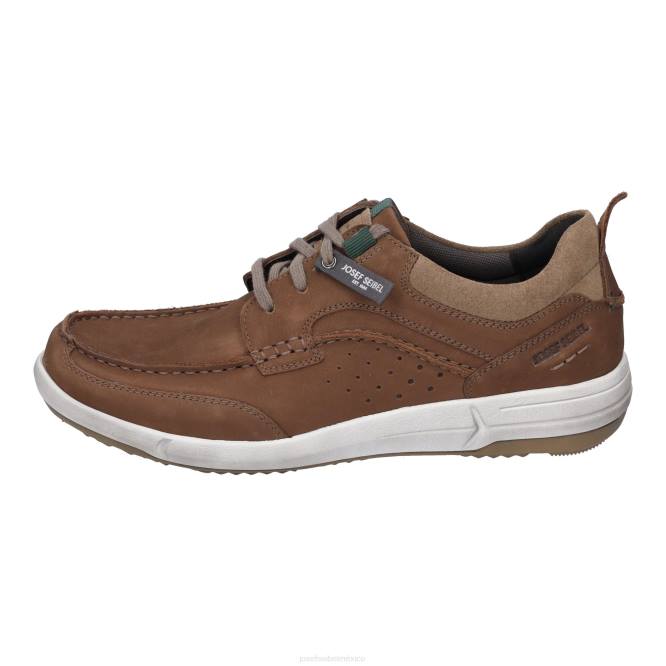 Enrique 25 zapatos de gimnasia hombres Josef Seibel VLLJ348 Tabak
