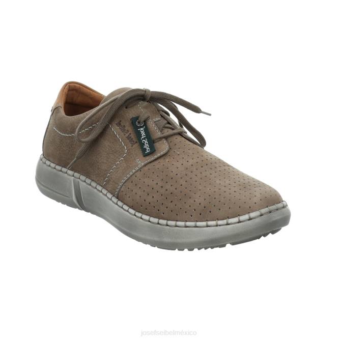 Luis 06 zapatos de gimnasia hombres Josef Seibel VLLJ308 gris pardo