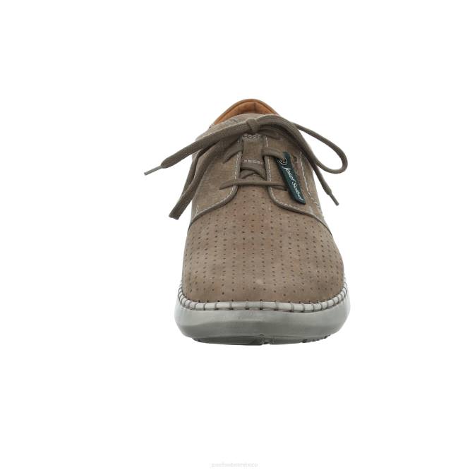 Luis 06 zapatos de gimnasia hombres Josef Seibel VLLJ308 gris pardo