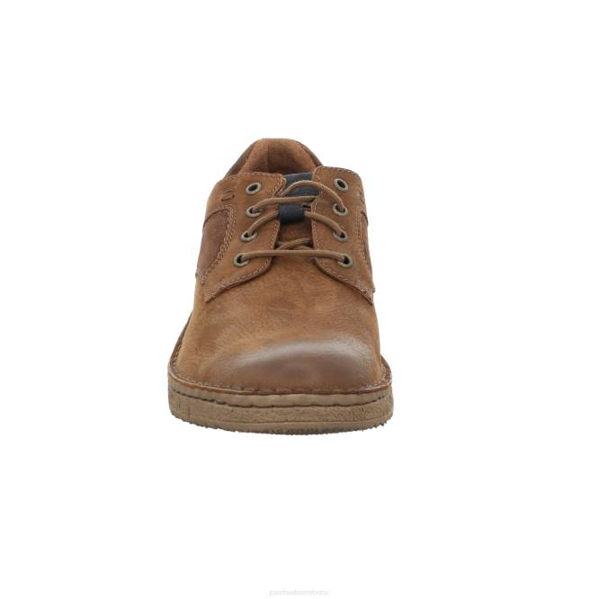 ruben 46 zapatos de gimnasia hombres Josef Seibel VLLJ338 castaña