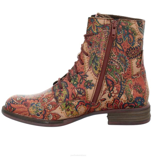 Sanja 01 botas mujer Josef Seibel VLLJ237 carmín