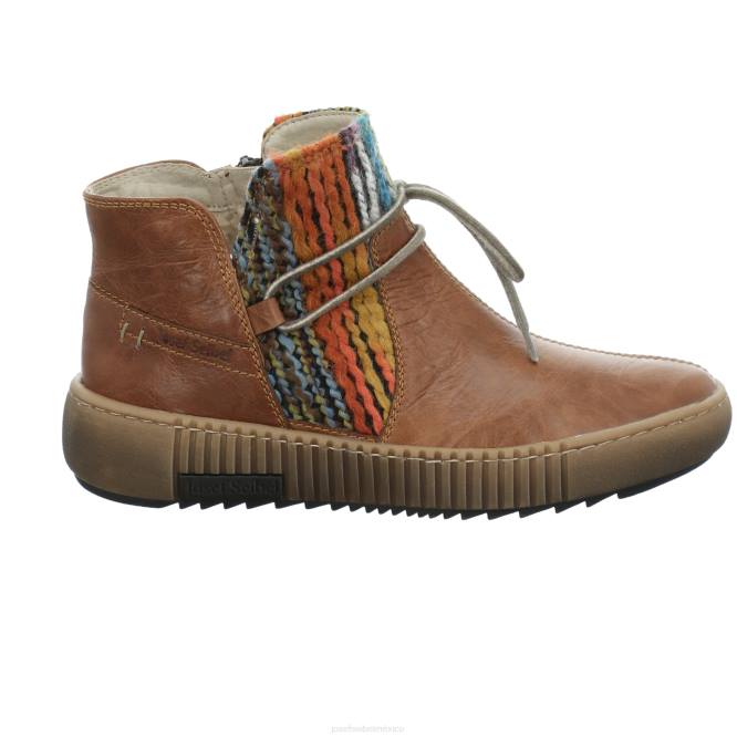 maren 18 botas mujer Josef Seibel VLLJ247 brandy