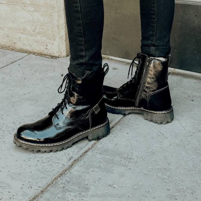 marta 02 botas mujer Josef Seibel VLLJ235 charol negro