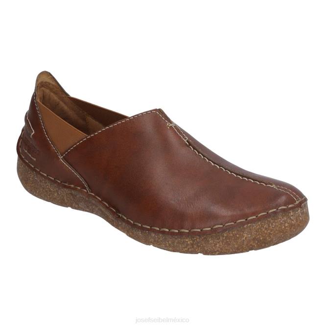 fergey 69 deslizar el pie dentro de los zapatos mujer Josef Seibel VLLJ194 brandy