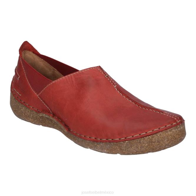 fergey 69 deslizar el pie dentro de los zapatos mujer Josef Seibel VLLJ195 rojo