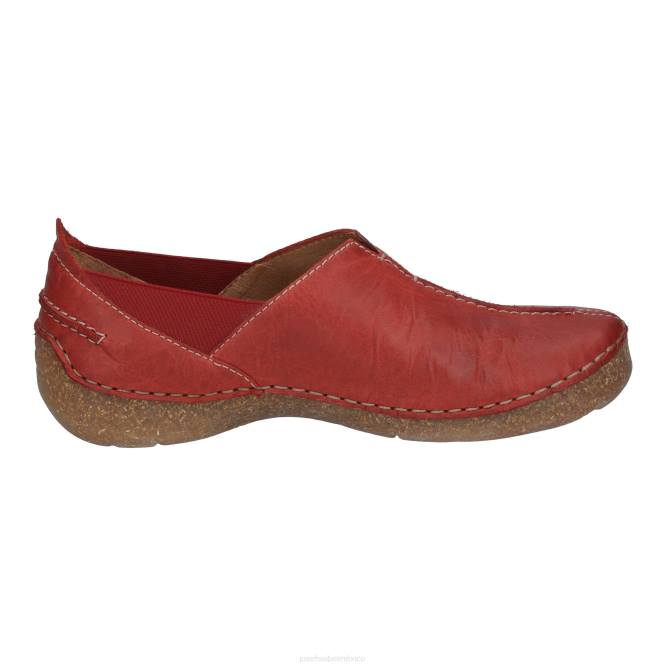fergey 69 deslizar el pie dentro de los zapatos mujer Josef Seibel VLLJ195 rojo