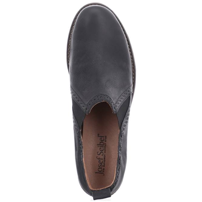 siena 91 deslizar el pie dentro de los zapatos mujer Josef Seibel VLLJ175 negro