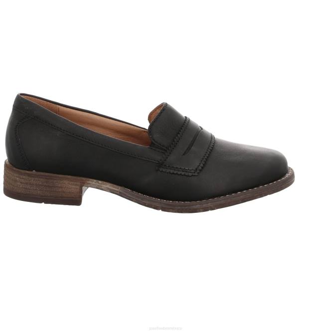siena 96 deslizar el pie dentro de los zapatos mujer Josef Seibel VLLJ173 negro