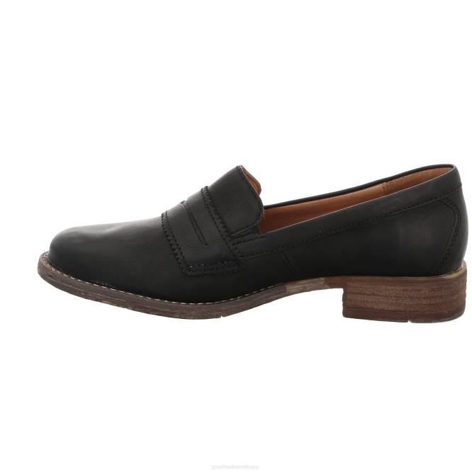 siena 96 deslizar el pie dentro de los zapatos mujer Josef Seibel VLLJ173 negro