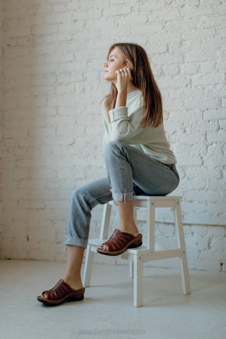 Cataluña 77 sandalias mujer Josef Seibel VLLJ80 brandy