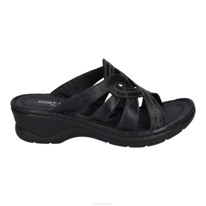 cataluña 01 sandalias mujer Josef Seibel VLLJ99 negro