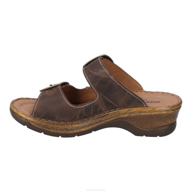 cataluña 76 sandalias mujer Josef Seibel VLLJ91 brandy