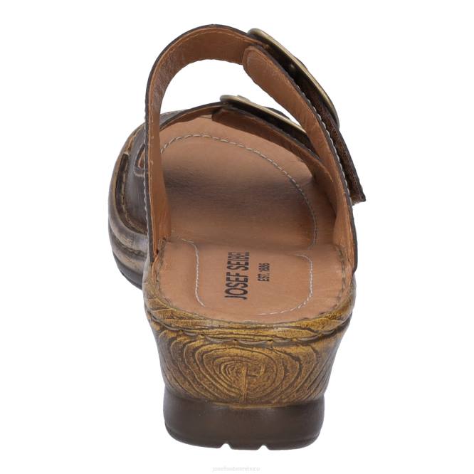 cataluña 76 sandalias mujer Josef Seibel VLLJ91 brandy