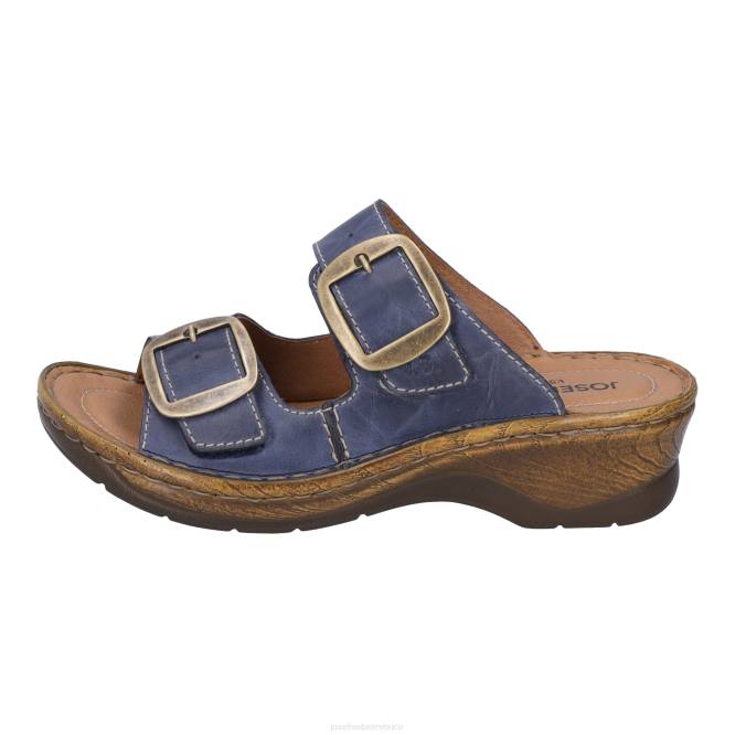 cataluña 76 sandalias mujer Josef Seibel VLLJ94 azul oscuro