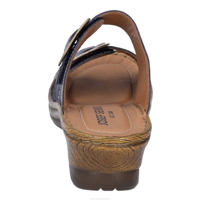 cataluña 76 sandalias mujer Josef Seibel VLLJ94 azul oscuro