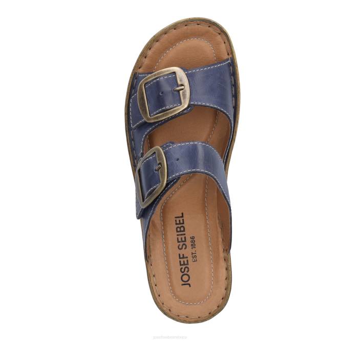 cataluña 76 sandalias mujer Josef Seibel VLLJ94 azul oscuro