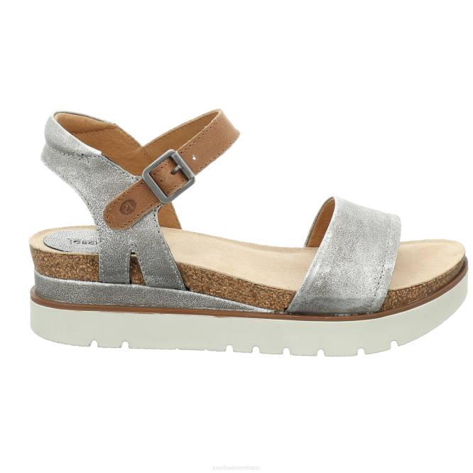 limpio 01 sandalias mujer Josef Seibel VLLJ116 platino
