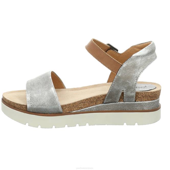 limpio 01 sandalias mujer Josef Seibel VLLJ116 platino