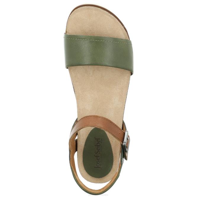 limpio 01 sandalias mujer Josef Seibel VLLJ119 rojo