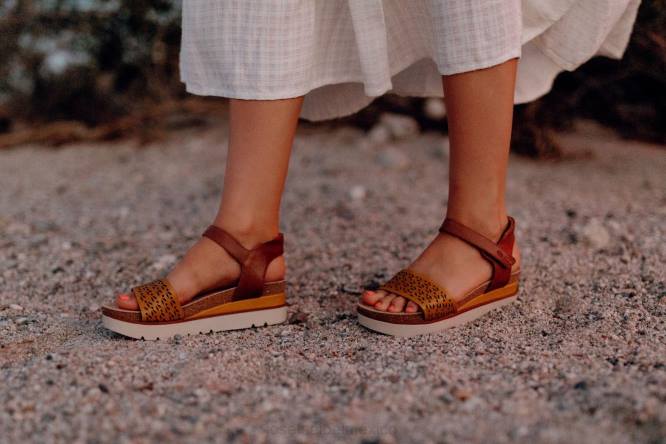 limpio 09 sandalias mujer Josef Seibel VLLJ129 amarillo